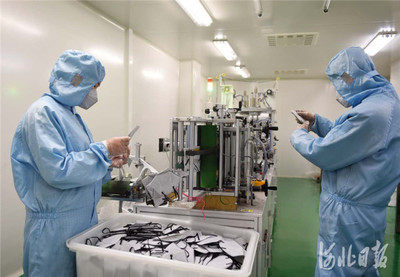 河北晉州 開足馬力，全力保障抗疫一線醫療器械供應